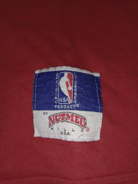Vintage 1996 Chicago Bulls NBA Finals T Shirt Nutmeg Mills Jordan