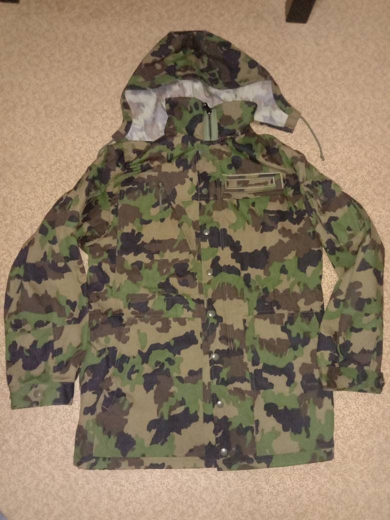 Swiss Army Military Surplus Cold Weather Jacket TAZ 90 Camo Denmark ...