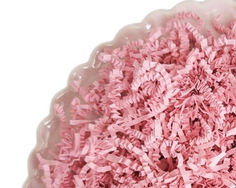 1/2 lb PINK Color Crinkle Cut Quality Paper Shreds, Fillers in Resealable Bag, Make Gifts Look Pretty! by MRMX