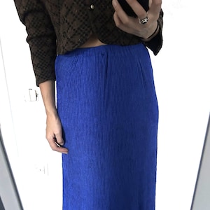 Kobalt blauwe rok Etsy Nederland