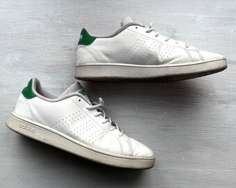 Adidas White Sneakers / Leather Trainers / Retro Classic Adidas Shoes /  Super Star Shoes - UK5'5 US6 EU38'5