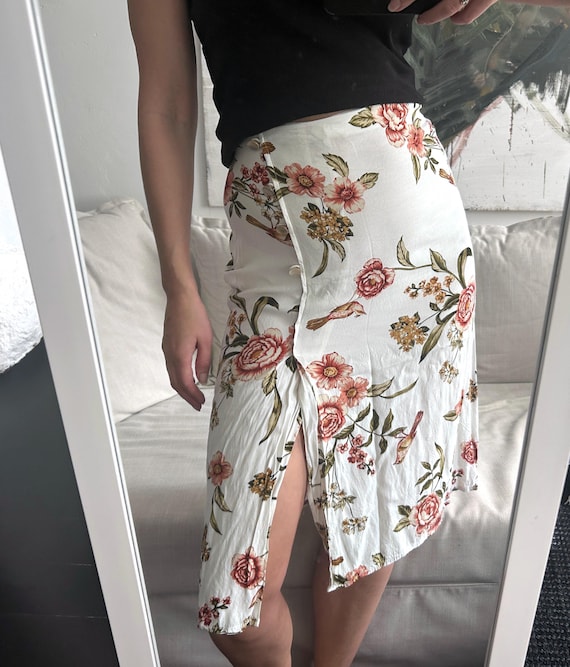 Bloemen Rokken Zomer Rokken Midi Gebloemde Rok Met Plooirok