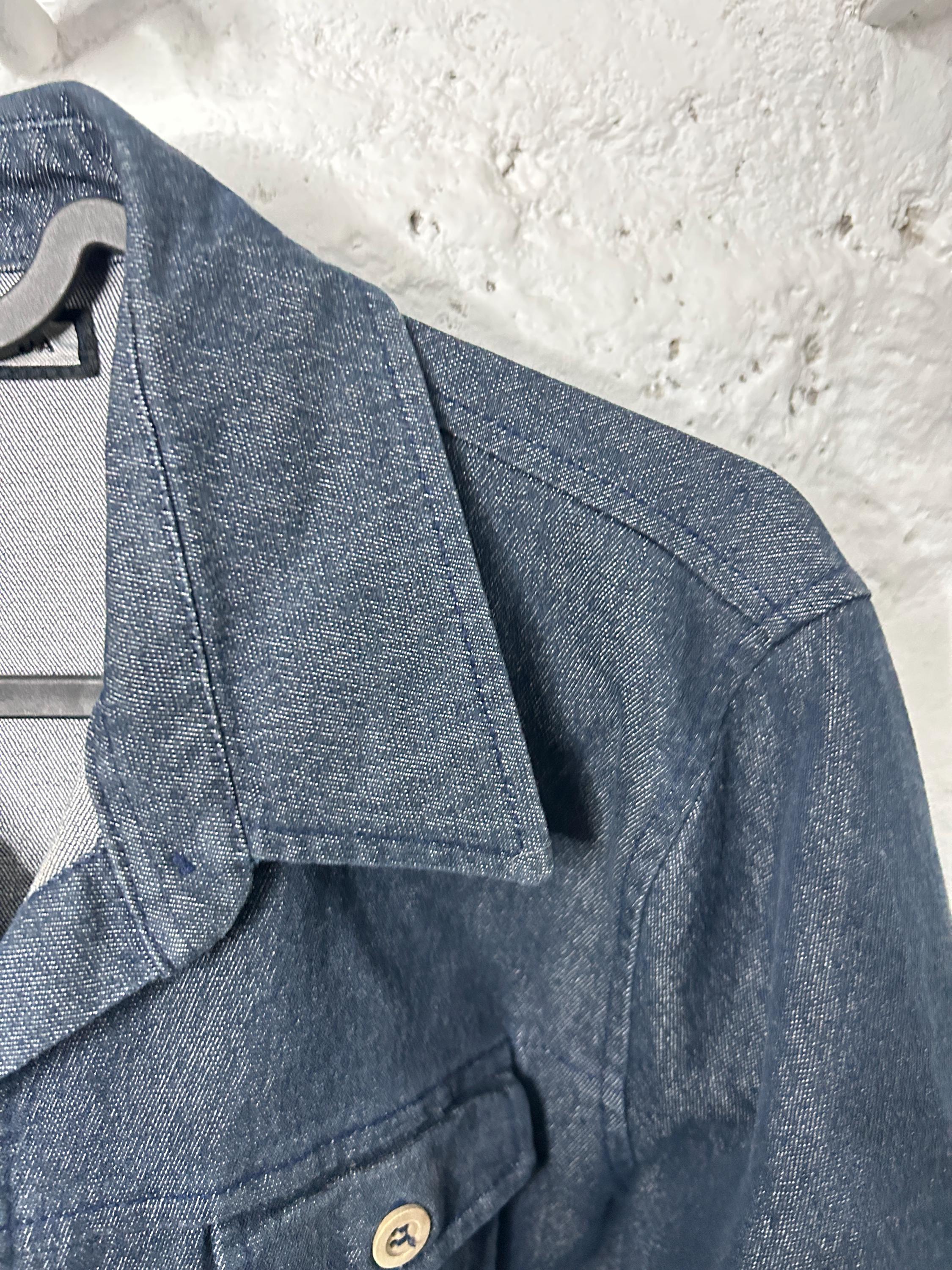 ジャケット・アウター vintage Rare 70s denim jacket indigo Vintage 1970s JCPenney Denim Jacket Indigo Blue w/ lining