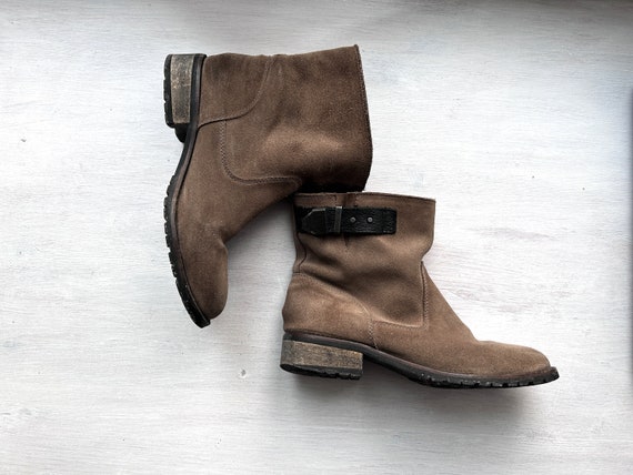 Diesel brown boots hot sale