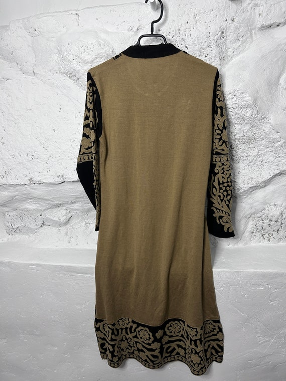 Boho Embroidered Dress / Long Sleeved Tunic / Chi… - image 9