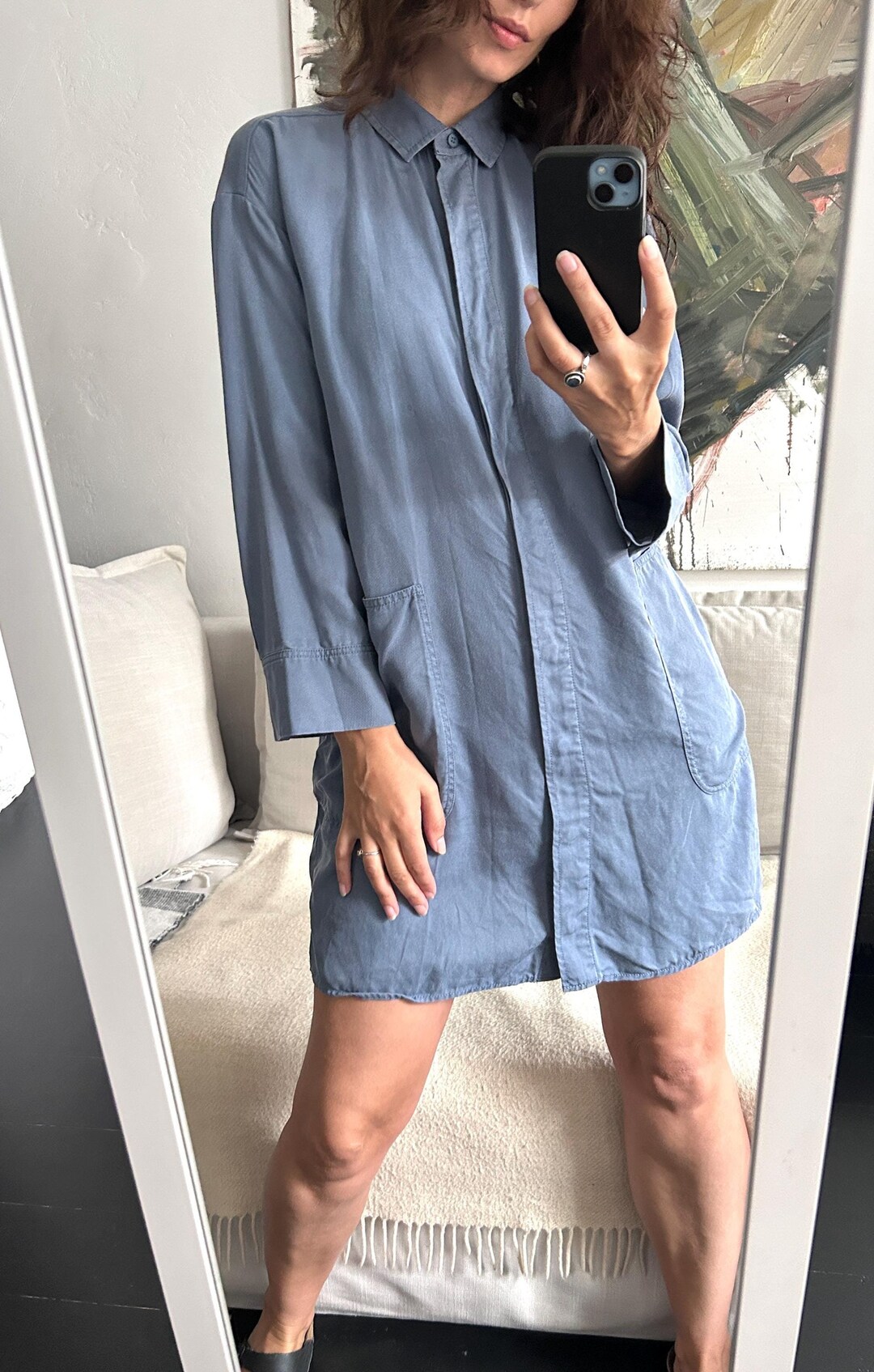 lyocell shirt dress Marina Rinaldi | Woman - Lyocell shirt dress - Plum