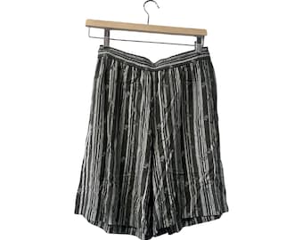 Pantaloncini Bermuda casual stampati anni '90 con elastico e coulisse in vita, stile boho, estivi, per le vacanze, taglia S/M