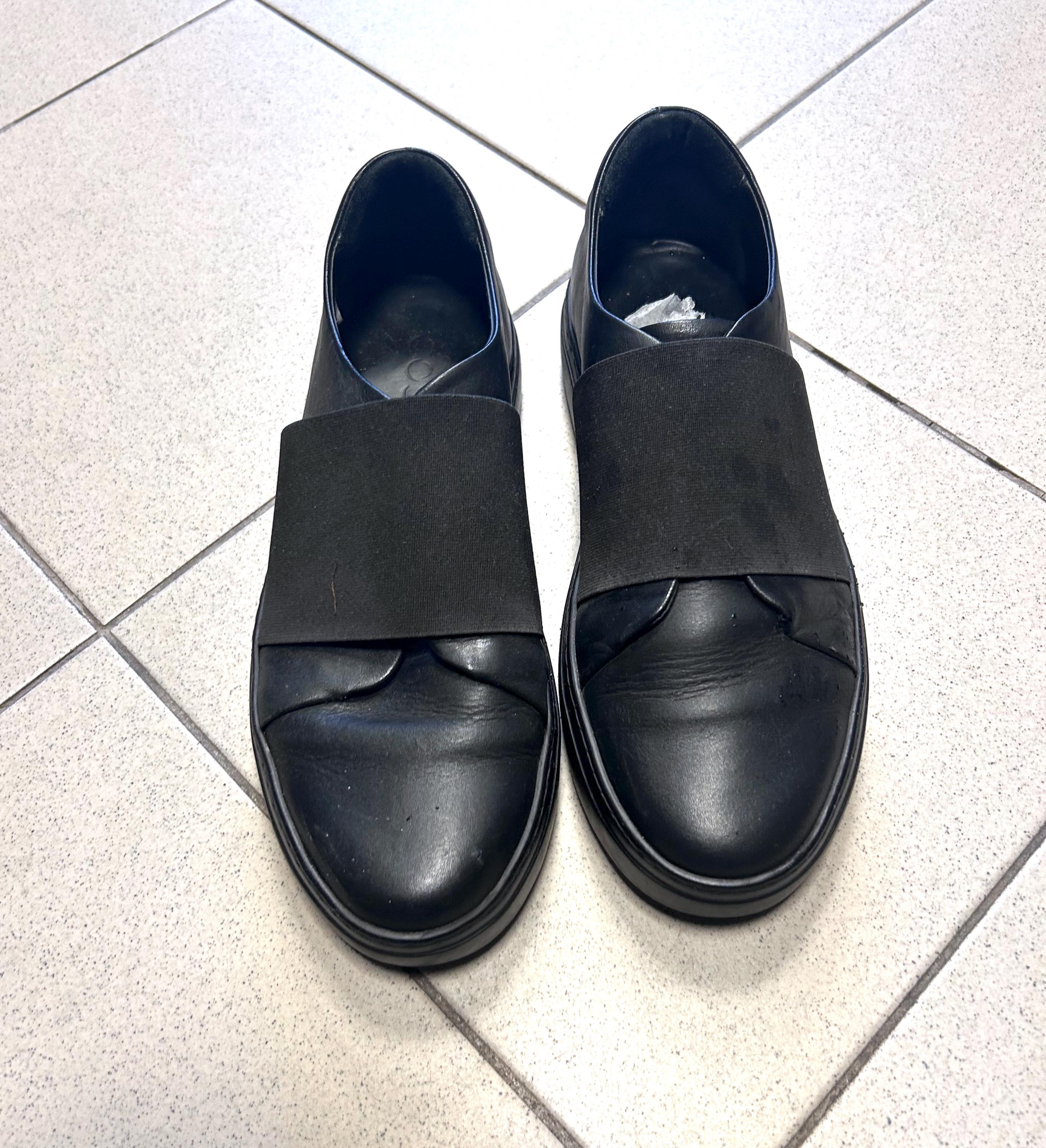 NWOB COS Leather Loafers 9 Black LEATHER PENNY LOAFERS - BLACK | COS US main image 3