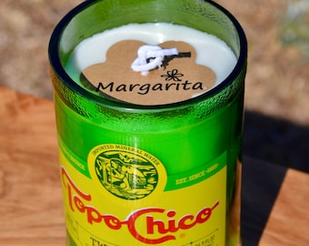 Topo Chico Bottle Soy Candle - Margarita Scent