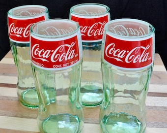 Vintage GLASS 64 Oz. Coke Coca Cola Bottle With Lid -green Tint
