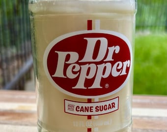Dr. Pepper Bottle Soy Candle - Dr. Cola Scent