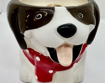 Critter Cups - Friendly St Bernard Mug Soy Candle filled with Margarita Scent