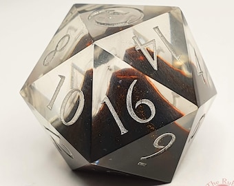 Vulcão (grande 25mm d20, pintado a pedido) (quaisquer falhas listadas na descrição)