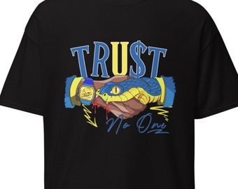 Trust no one, Personalized T-shirt, Custom T-Shirts, Custom Shirt, Personalized Shirt, Custom Shirt Printing, Custom Shirt for Men