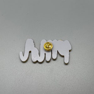 Personalized name brooch pin, brooch pin, gold brooch pin, name brooch, jewelry accessories image 7