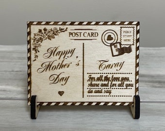 Mother’s Day Post Card, personalized mother’s gifts, personalized gifts