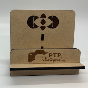 Personalized Business Card Holder For A Desk,Wood Business Card Holders