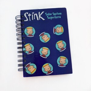 Stink Solar System Superhero Upcycled Journal