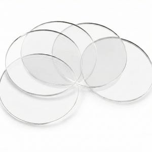 Cercles en acrylique transparent de 3 mm (1/8 po.), Disques ronds en plexiglas, Plaques en acrylique pour vinyle, Cricut, Panneaux de mariage, Travaux manuels, Taille personnalisée