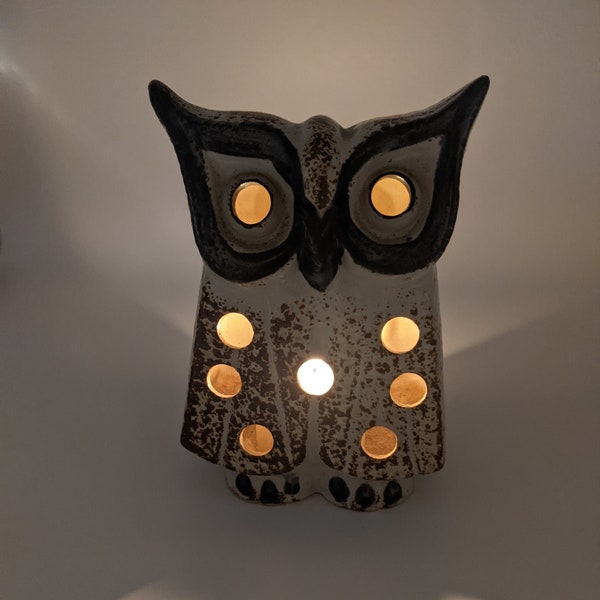 Owl Candle Holder Etsy UK