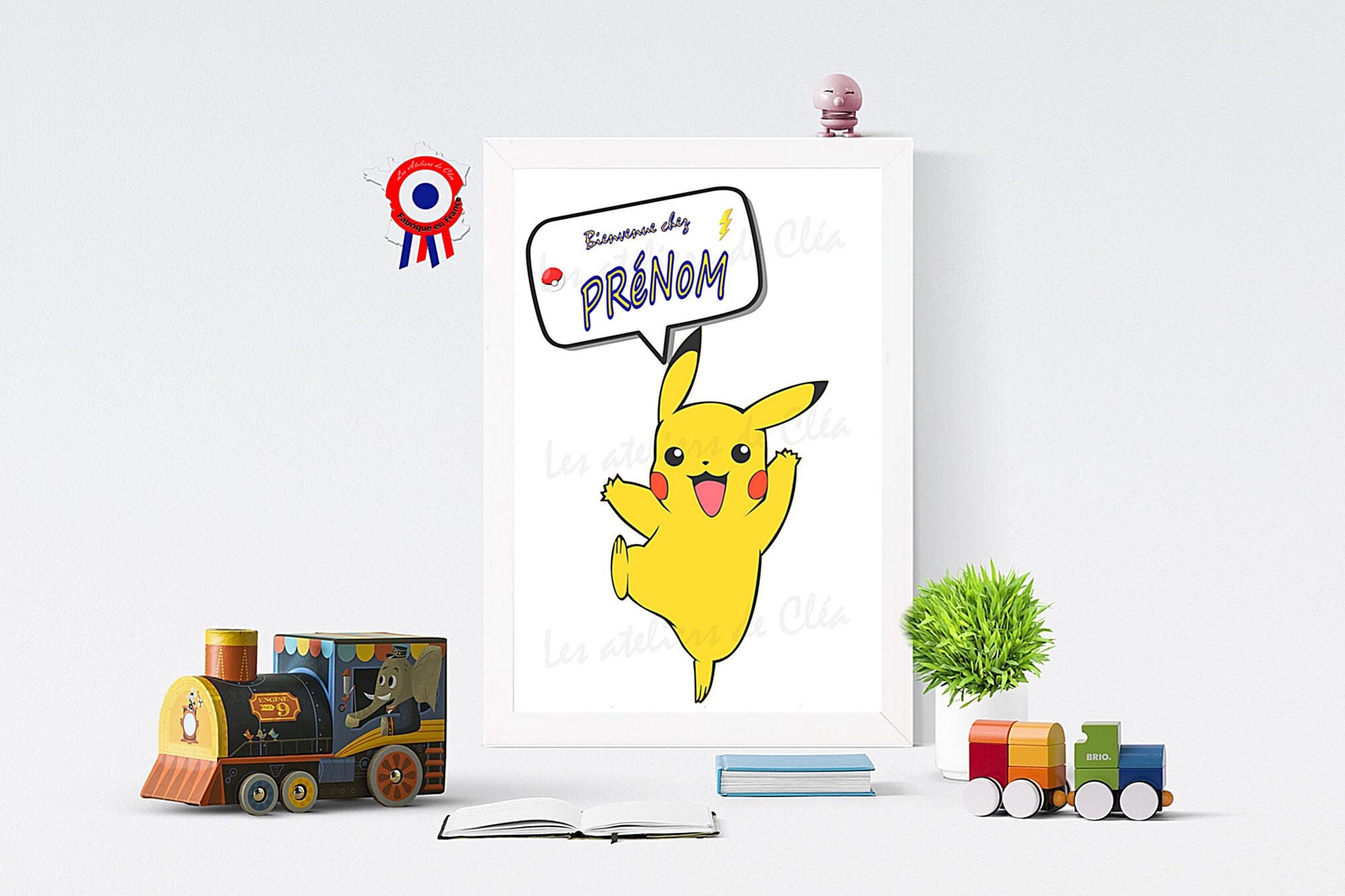 Affiche Pikachu - Bienvenue Chez ...