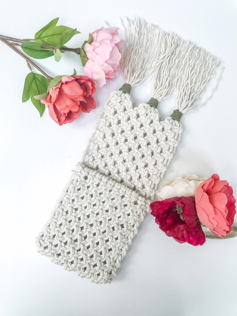 Pati\u2019s summer bag collection Shoulder Bag Macrame crossbag Macrame Handmade Macrame boho bag Waist bag