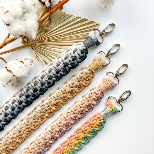 Macrame Bag Strap Detachable Shoulder Strap Attachable Bag Etsy