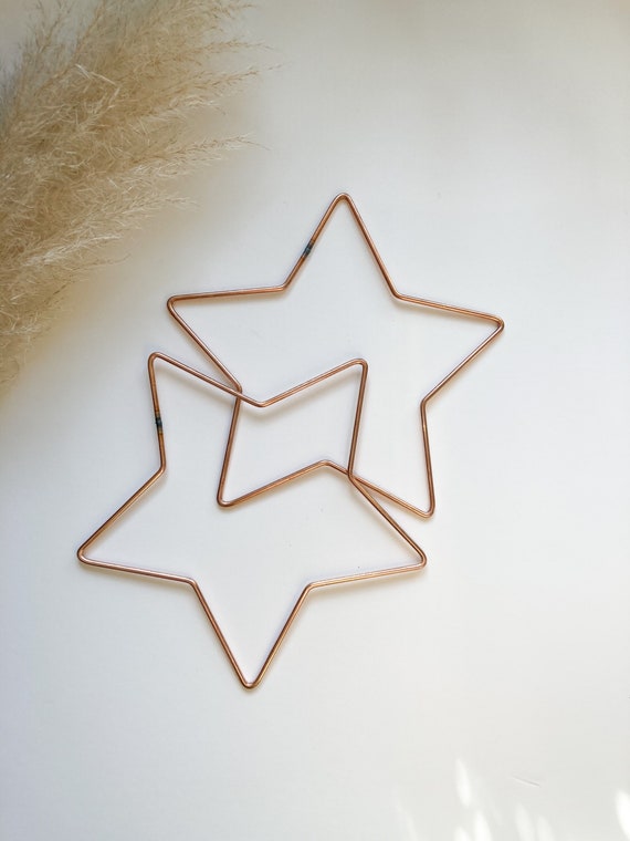 20 Cm Metal Star Macrame Frame Star for Crafts and Dream - Etsy