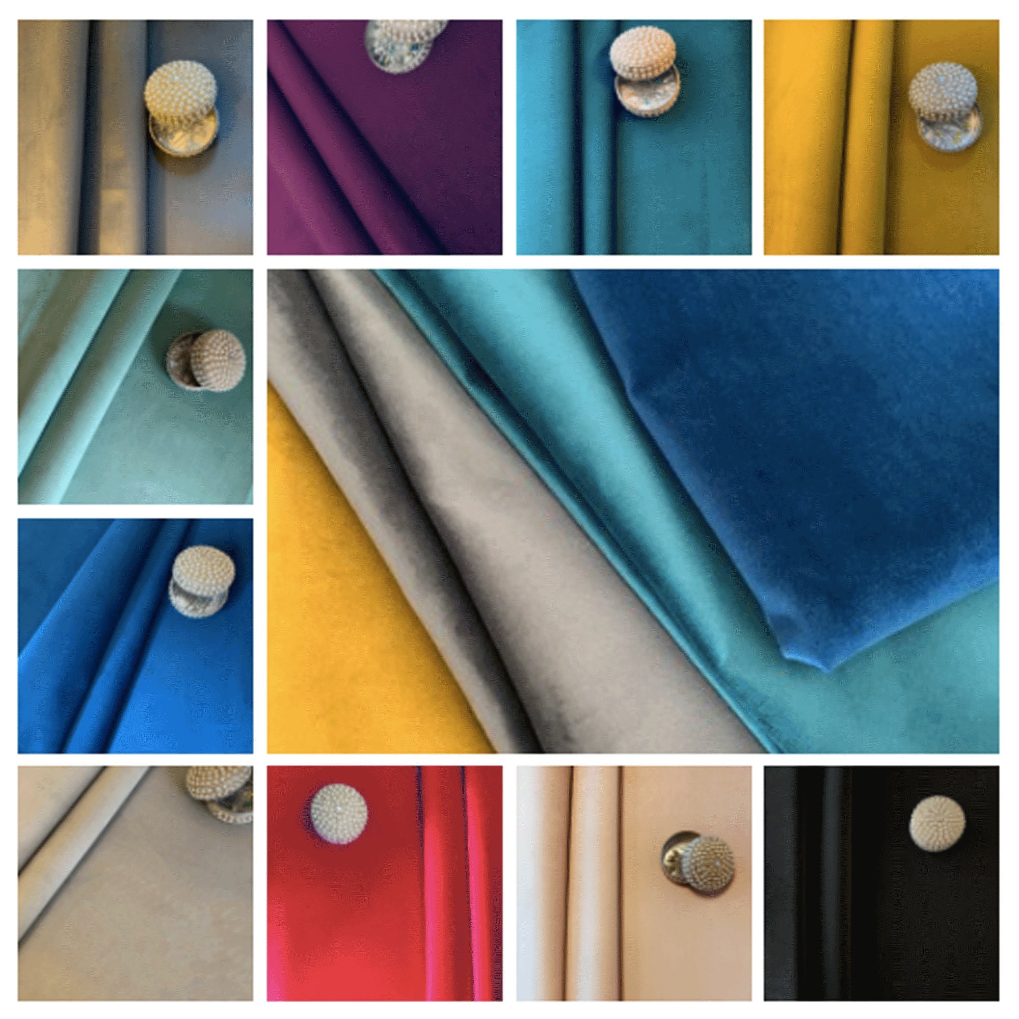 Plush Velvet Fabric Upholstery Soft Material for Soft Furnishing