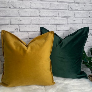 Luxury Velvet Cushion Cover Handmade Throw Pillow Case for Sofa Chair Bed Car Home Decor