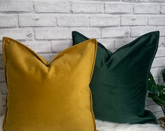 small mustard cushions