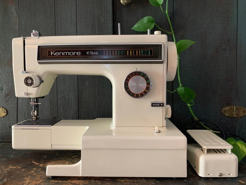 Kenmore Sears 10 Stitch Sewing Machine 1970s | Etsy