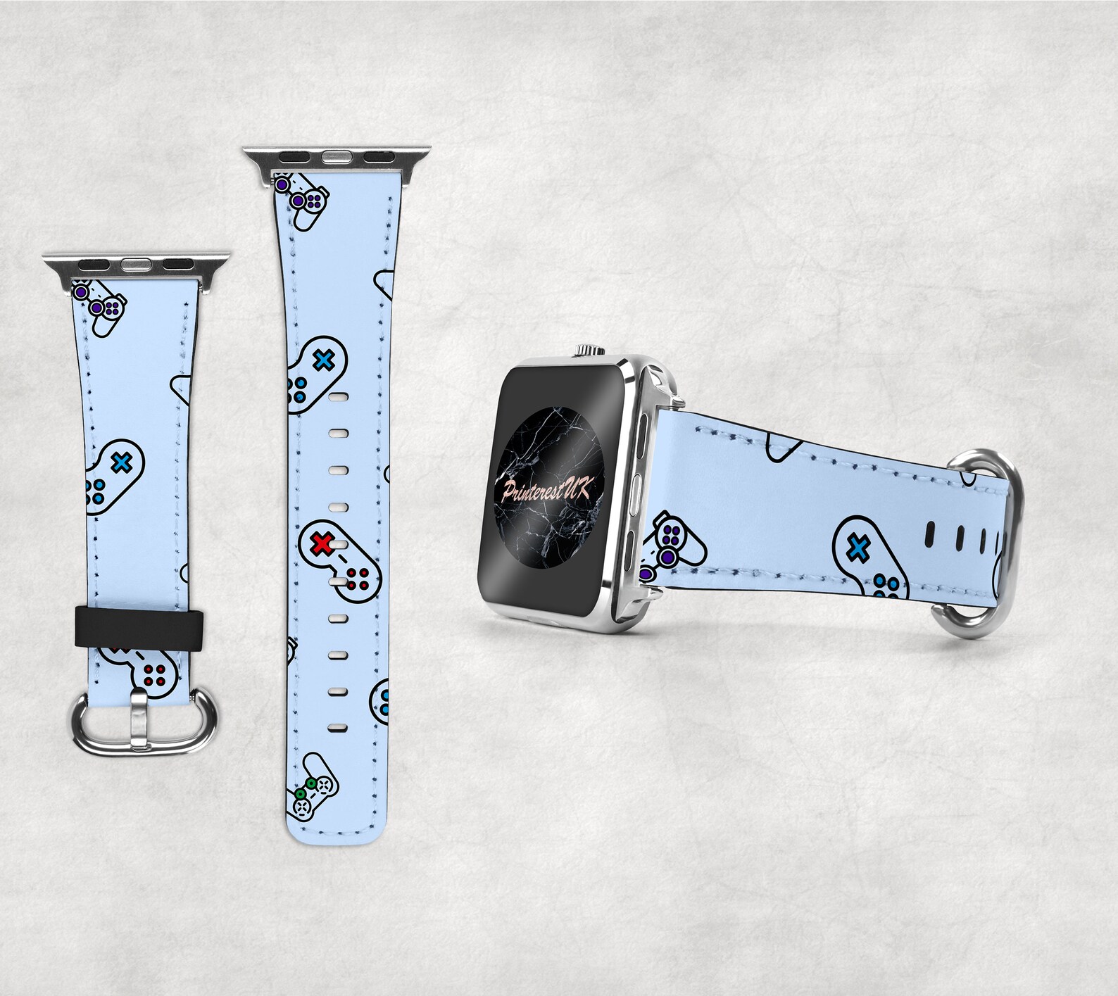 For Apple Watch Strap for Apple Watch Band Vegan Leather Etsy UK