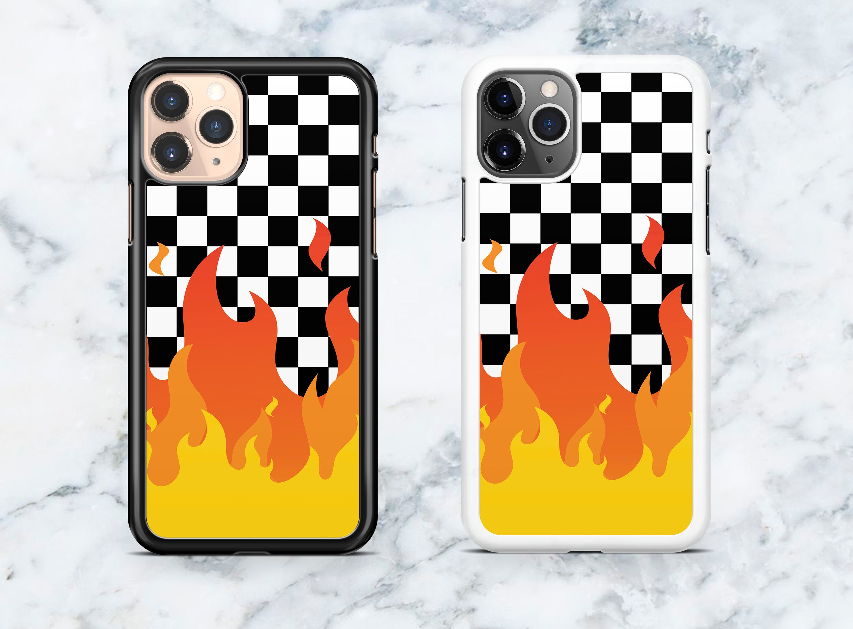 Flames Case for Iphone for Apple Watch Band 38 42 Vegan - Etsy UK