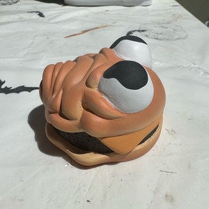McMonstrous Dual-Sided Hamburger Sculpture