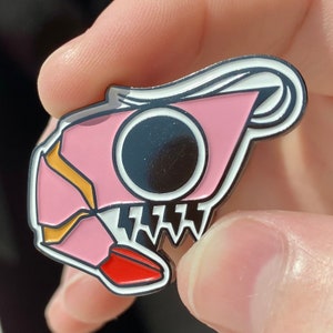 Shrimp Soft Enamel Pin