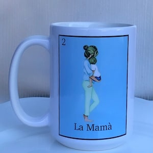 La mamá lotería coffee mug| Lotería| Taza de café | Regalo| Mamá | Dia de las Madres| GIft| Mother’s Day gifts| Mom| Grandma