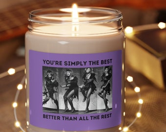 Tina Turner RIP Candle, Musician Tribute, Music Fan Gifts