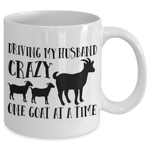 Funny Goat Mug, Goat Coffee Mug, Goat Mom Mug, Goat Farmer, Gifts for Goat Owner, Goat Gifts for Women, Goat Lover Gift, Crazy Goat Lady Cup
