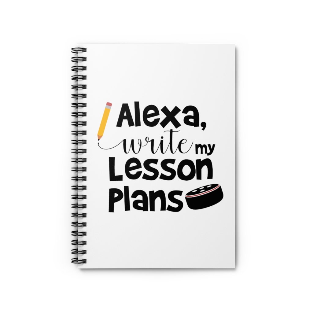 Funny Alexa Quote Notebook Alexa Notebook for Teachers | Etsy