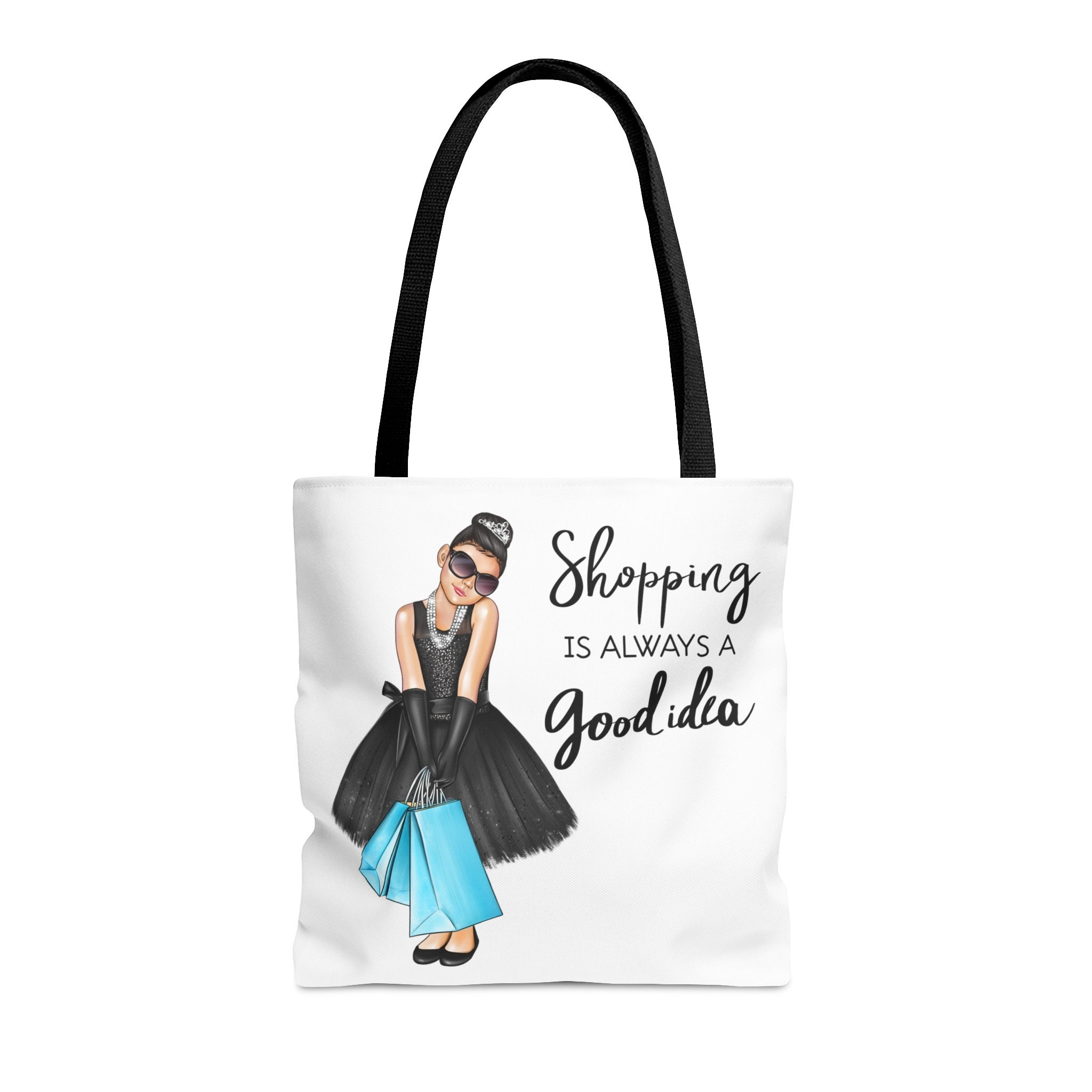 Shopper bag in cotone stampa Diva AUDREY HEPBURN Pop Art idea regalo Natale  - compleanno - amica - Stampa mania