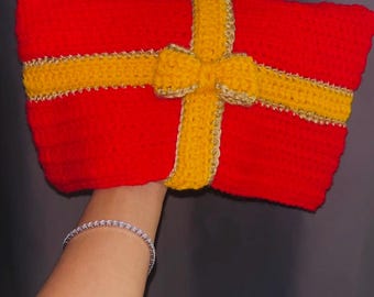 Wrapped in Cheer - Crochet Cat Ear Beanie