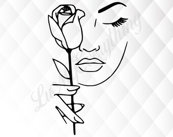 Download Line Drawing Svg Etsy