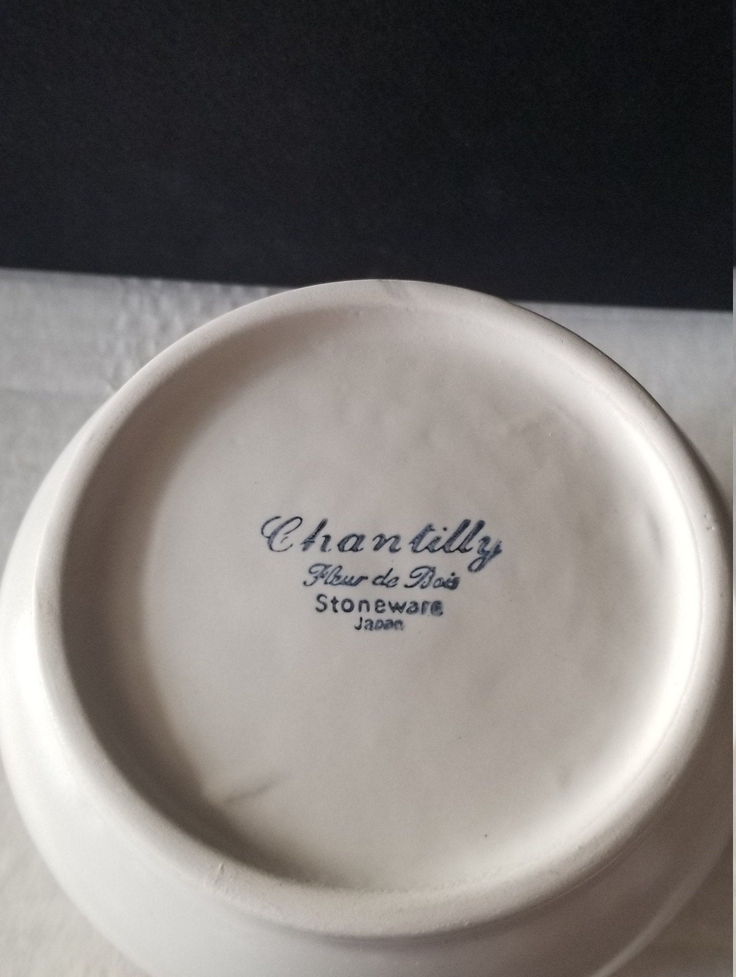 Gravy Bowl and Saucer Fleur de Bois Chantilly Etsy