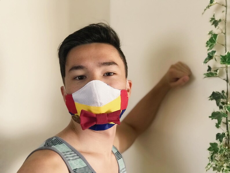 White Rabbit Inspired Face Mask