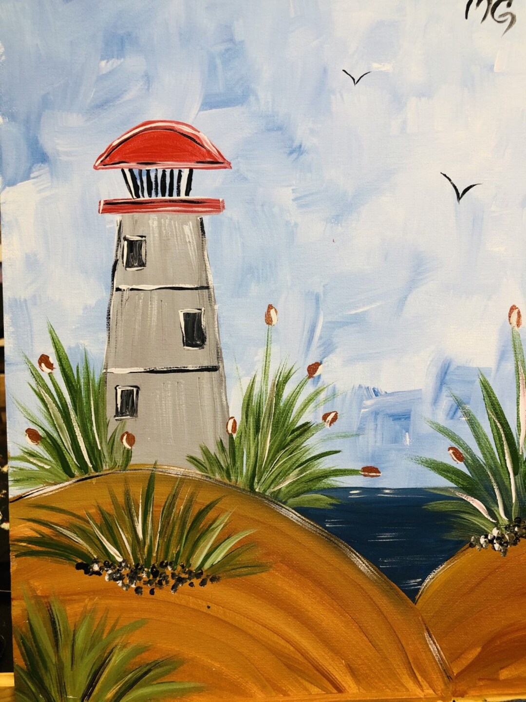 Paint at Home Kit 10 Pack Beach Light House Full Kit & Video Etsy
