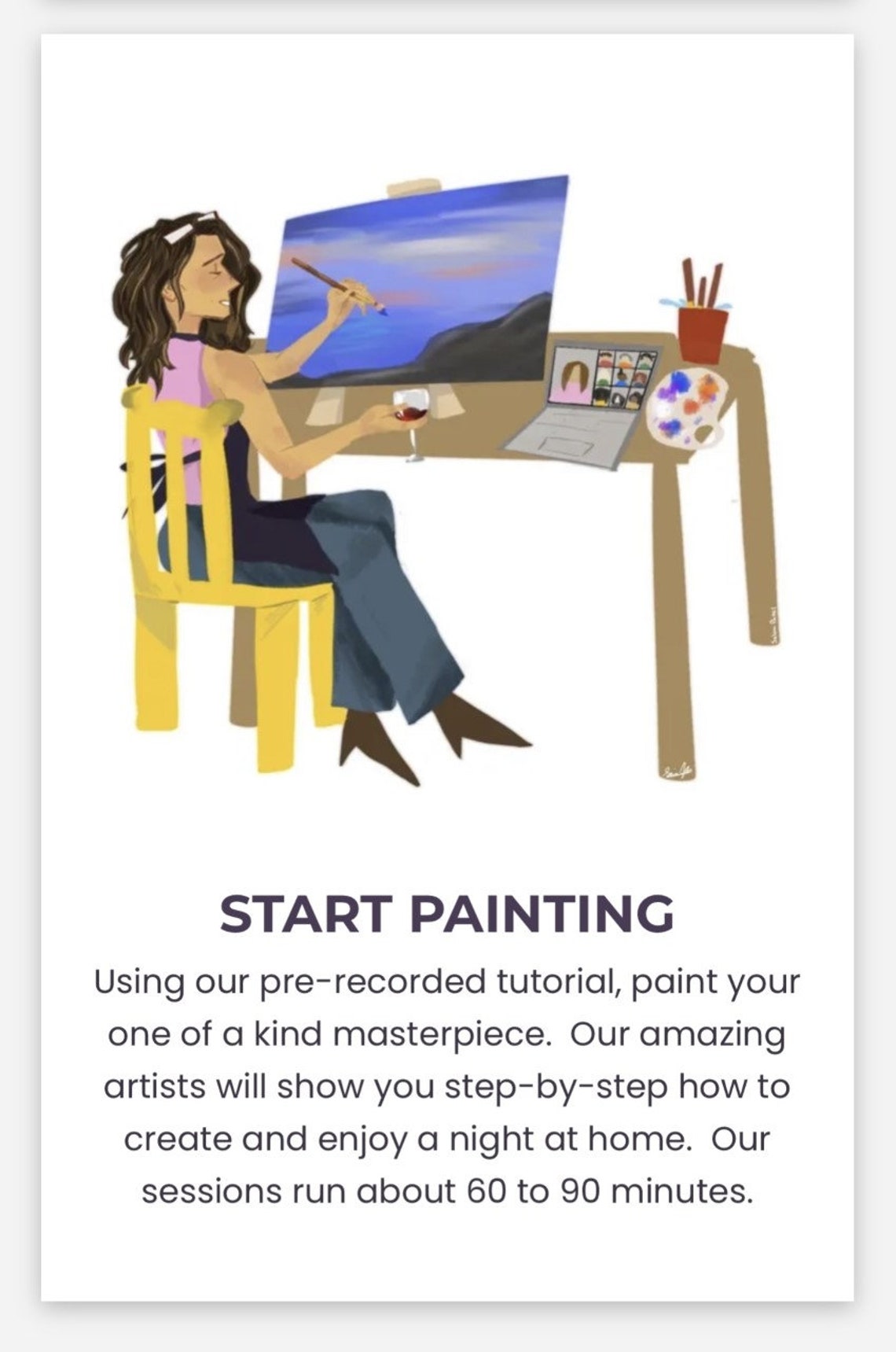 Paint at Home Kit 10 Pack Beach Light House Full Kit & Video Etsy