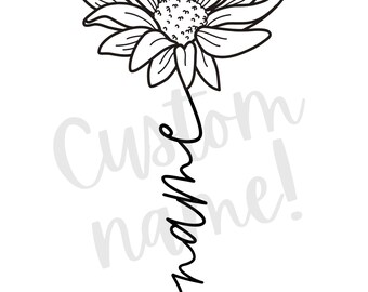 Free Free 349 Flower Svg With Name SVG PNG EPS DXF File