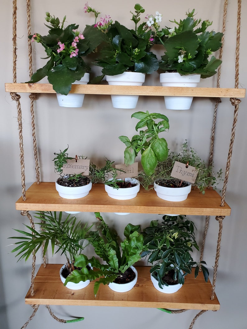 Hanging Window Plant Shelf image 8