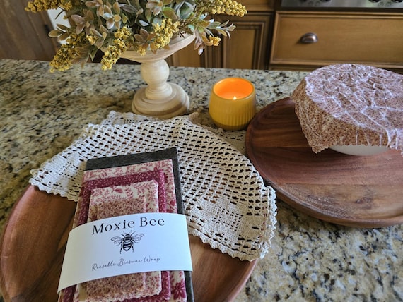 Beeswax Wraps Set of 5